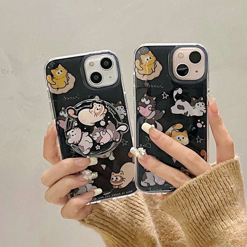เคสโทรศัพท์มือถืออะคริลิคแม่เหล็ก รองรับแม่เหล็ก สําหรับ iphone case 15 Pro Max 14 Pro Max 13 Pro Max 12 Pro Max