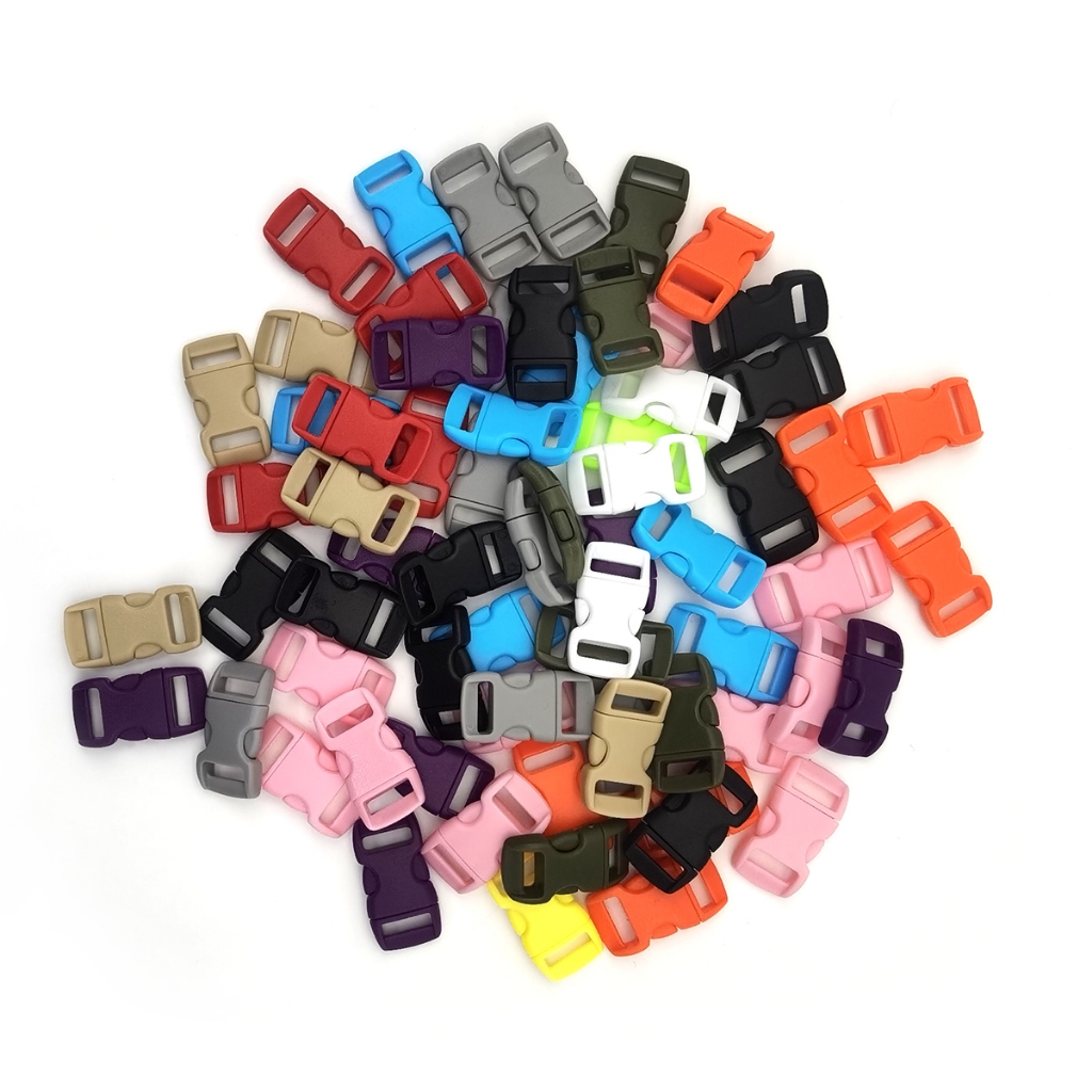 10ชิ้น3/8 ''10มิลลิเมตรเส้นผ่าศูนย์กลางภายในหัวเข็มขัดพลาสติกเชือกร่มสร้อยข้อมือหัวเข็มขัดพลาสติกสัตว์เลี้ยงปกหัวเข็มขัดโค้งด้านเปิดผูกโบว์อุปกรณ์ทําเองหัวเข