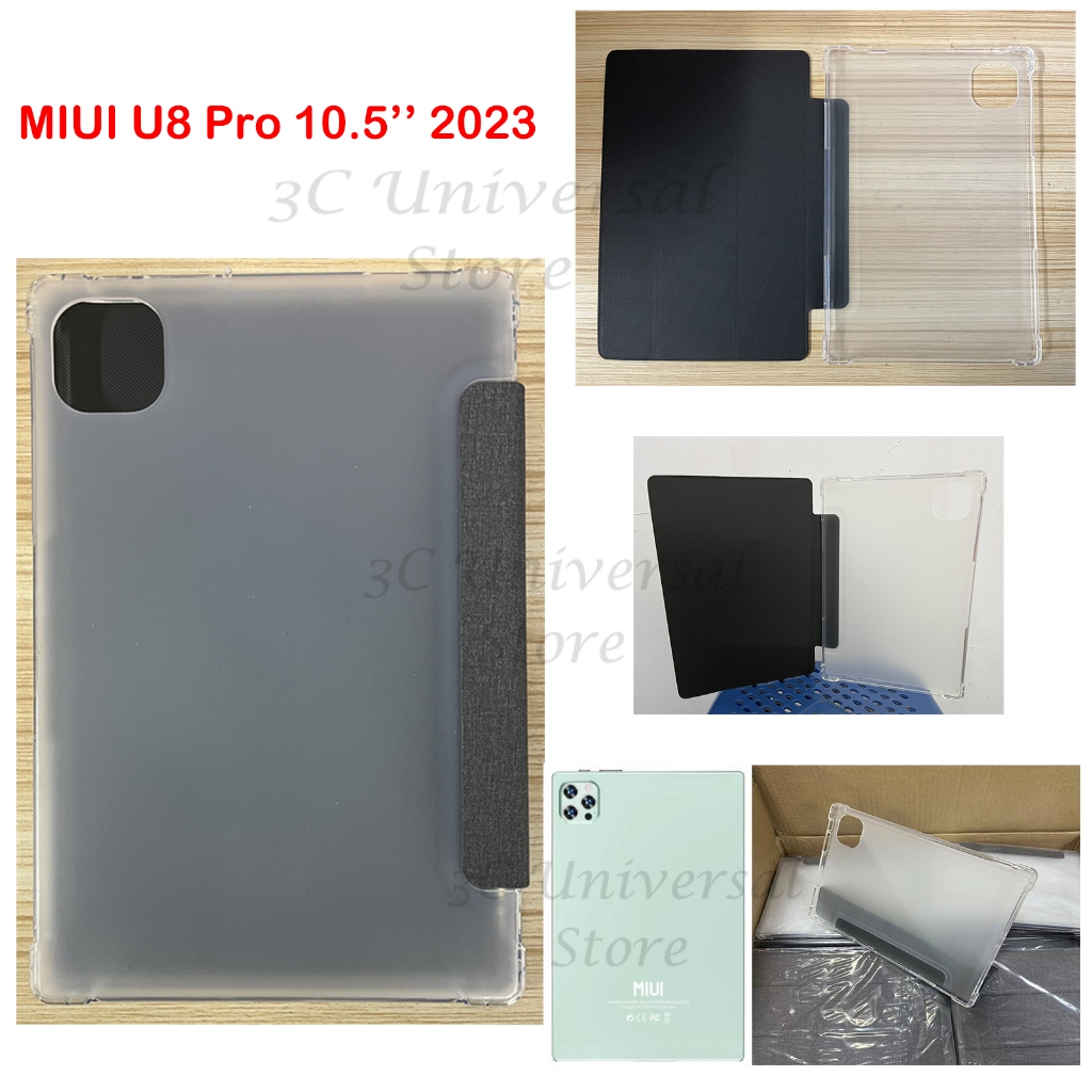 สําหรับ MiUi U8Pro Pad 10.5 นิ ้ ว 2023 Android 11 MiUi U 8 Pro Pad 2023 10.5 กันกระแทกแท ็ บเล ็ ตผ ้ าหนังป ้ องกันกลับสําหรับ MiUi U 8 Pro 10.5'' 2023