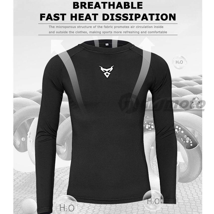 Motocentric ชุดชั้นใน กางเกงชั้นใน แบบแห้งเร็ว สําหรับผู้ชาย เหมาะกับการขี่รถจักรยานยนต์ - รูปที่ 2