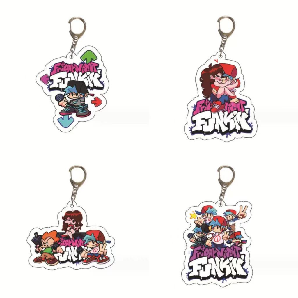 Friday night funkin friday night funkin Game พวงกุญแจจี้อะคริลิค