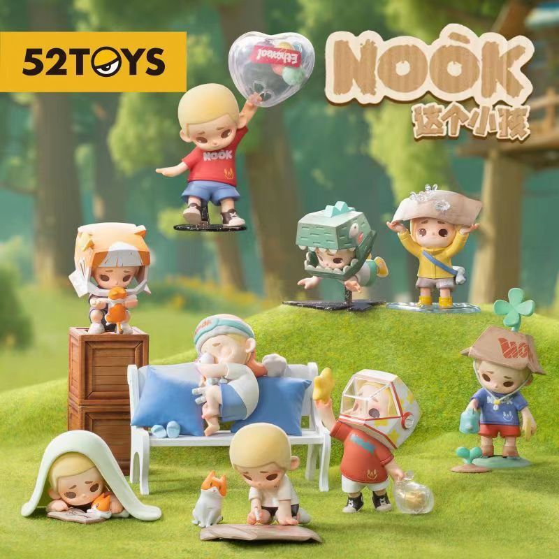 [เวอร์ชั่นของแท้] 52toys NOOK This Kid Series เซอร์ไพรส์ ของเล่น, อินเทรนด์ เล่น สินค้า ฟิกเกอร์ ตุ๊กตา ของเล่น เครื่องประดับ
