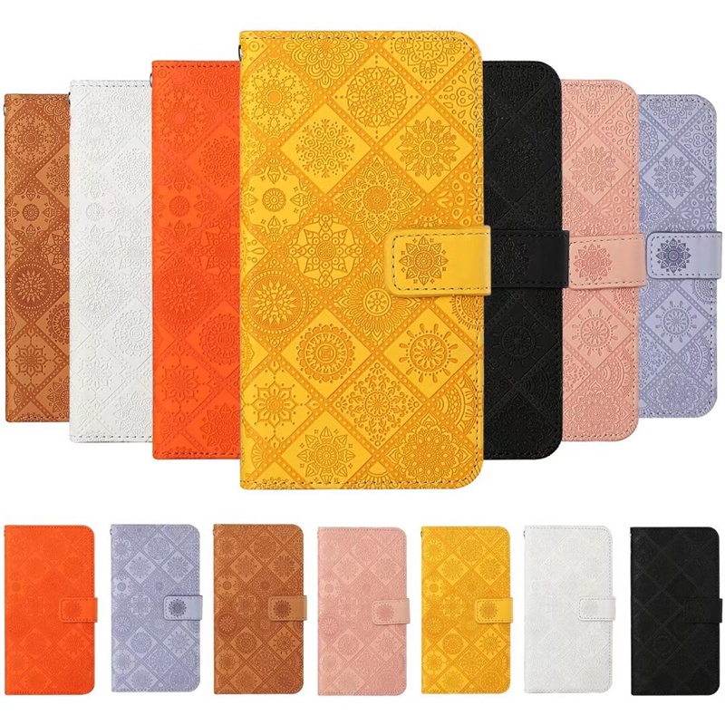 ลายนูนสําหรับ OPPO A15 F1S A16 A16s A54 4g A74 A36 A76 A93 A54 A94 A54s A56 A96 5g หนังกระเป๋าสตางค์ดอกไม้ Anti-drop ช่องใส่การ์ดฝาครอบโทรศัพท์ปลอก