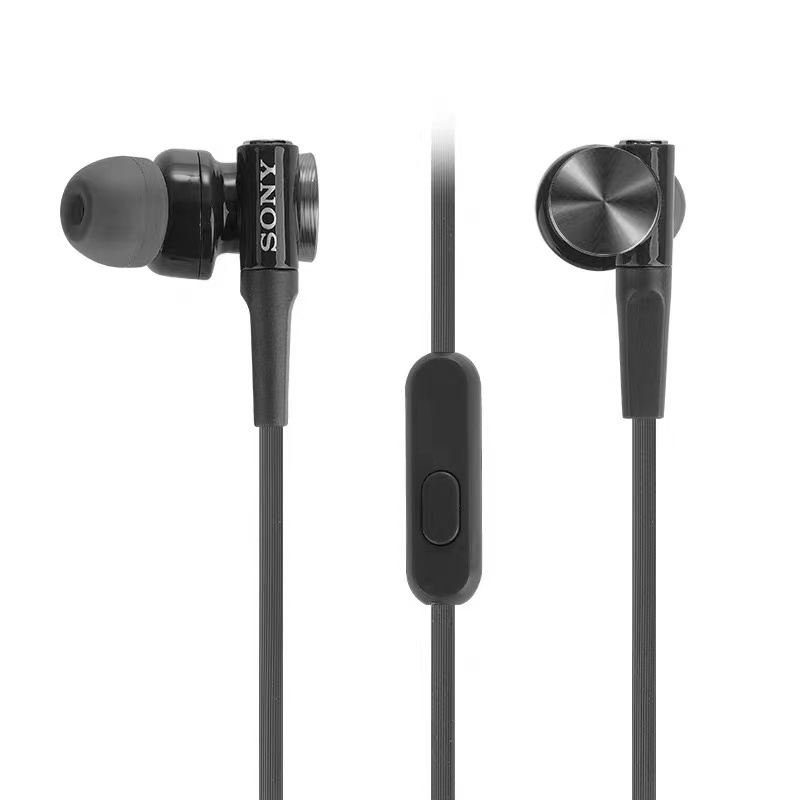 Sony MDR-XB55AP หูฟังอินเอียร์ สเตอริโอ เบสหนัก พร้อมไมโครโฟน 3.5 มม. AUX โลหะ HIFI