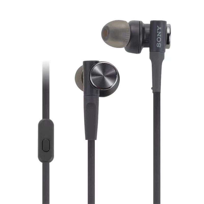 Sony MDR-XB55AP หูฟังอินเอียร์ สเตอริโอ เบสหนัก พร้อมไมโครโฟน 3.5 มม. AUX โลหะ HIFI