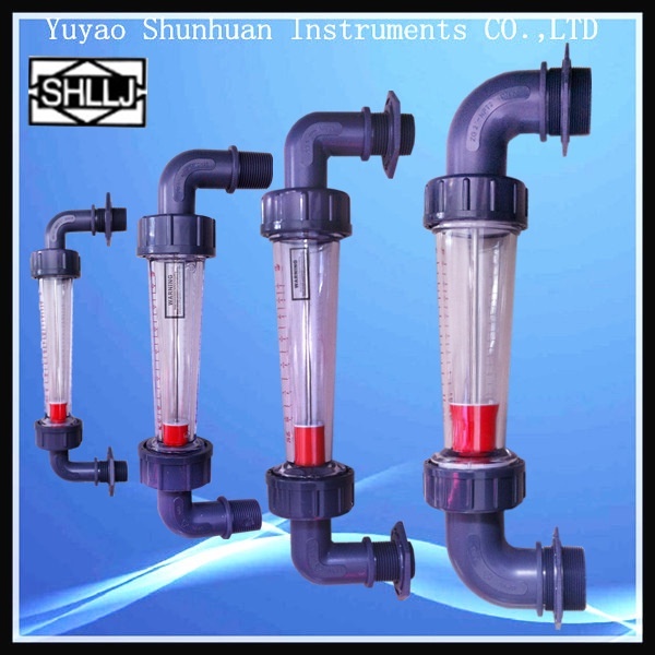 SN5 60-600L/H อุปกรณ์หลอดพลาสติกวัดการไหลของน้ํา Lzs-15 Flow Meter