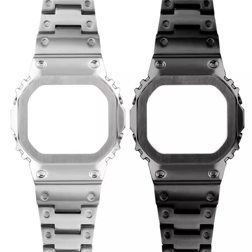สายนาฬิกาข้อมือ กรอบโลหะ อุปกรณ์เสริม สําหรับ Casio G-shock DW-H5600