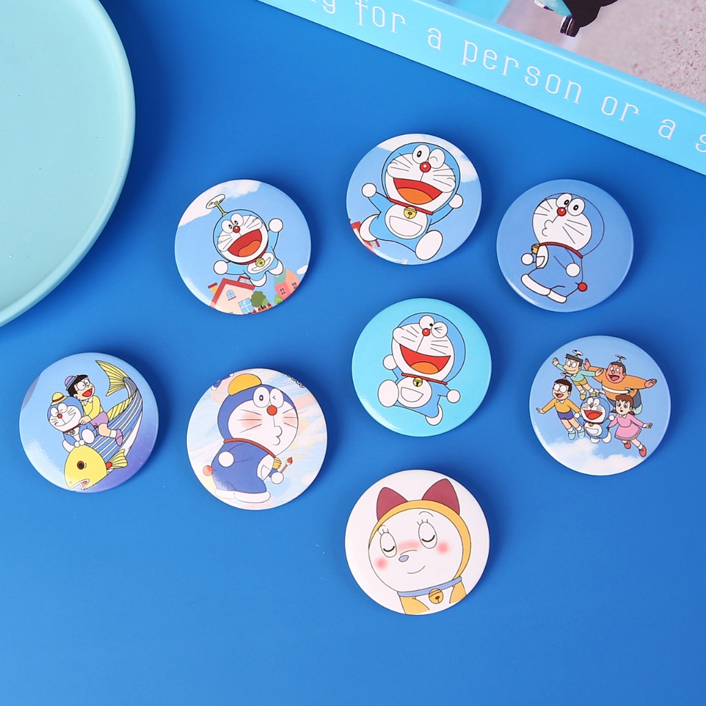 Ins Bar Chi เข็มกลัด ลายการ์ตูนแมวน่ารัก สร้างสรรค์ สําหรับนักเรียน ติดกระเป๋า