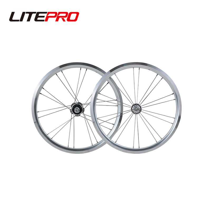 Litepro JKLapin ชุดล้อจักรยานพับ 7 ความเร็ว 20 20 รู 16 นิ้ว 349 ล้อ สําหรับจักรยาน Brompton External 7speeds