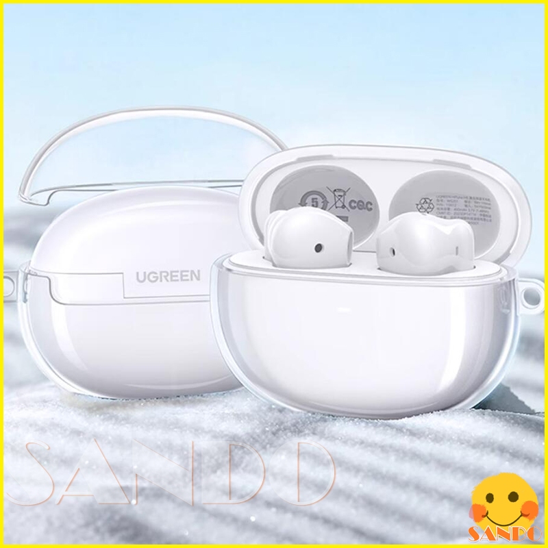 Ugreen Hitune H5 เคสหูฟัง ซิลิโคนนิ่ม แบบใส เคส UGREEN Hitune H5 tws UGREEN H5