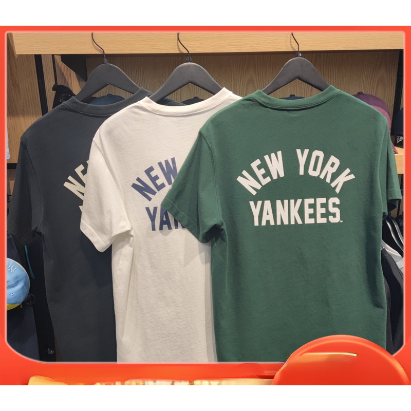 Mbl เสื้อยืดผ้าฝ้ายแท้ 100% พิมพ์ลาย NY อินเทรนด์ สไตล์สปอร์ต สําหรับผู้ชาย และผู้หญิง