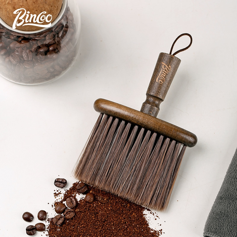 Bincoo แปรงทําความสะอาดผงกาแฟ ผงกาแฟ สารตกค้าง