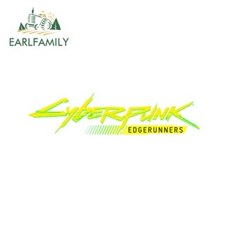 Earlfamily สติกเกอร์ ลายการ์ตูนอนิเมะ Cyberpunk Tickets JDM กันน้ํา กันรอยขีดข่วน สําหรับติดตกแต่งแล็ปท็อป รถยนต์ รถจักรยานยนต์ 13 ซม. - รูปที่ 5