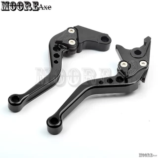 Mooreaxe สําหรับ YAMAHA XMAX125 XMAX250/300/400 X-MAX XMAX V1 V2 V3 2015-2022 2023 - 2025 รถจักรยานยนต์สั้นเบรคคันโยกปรับ CNC อลูมิเนียมคลัทช์เบรค YSNJ01 T1
