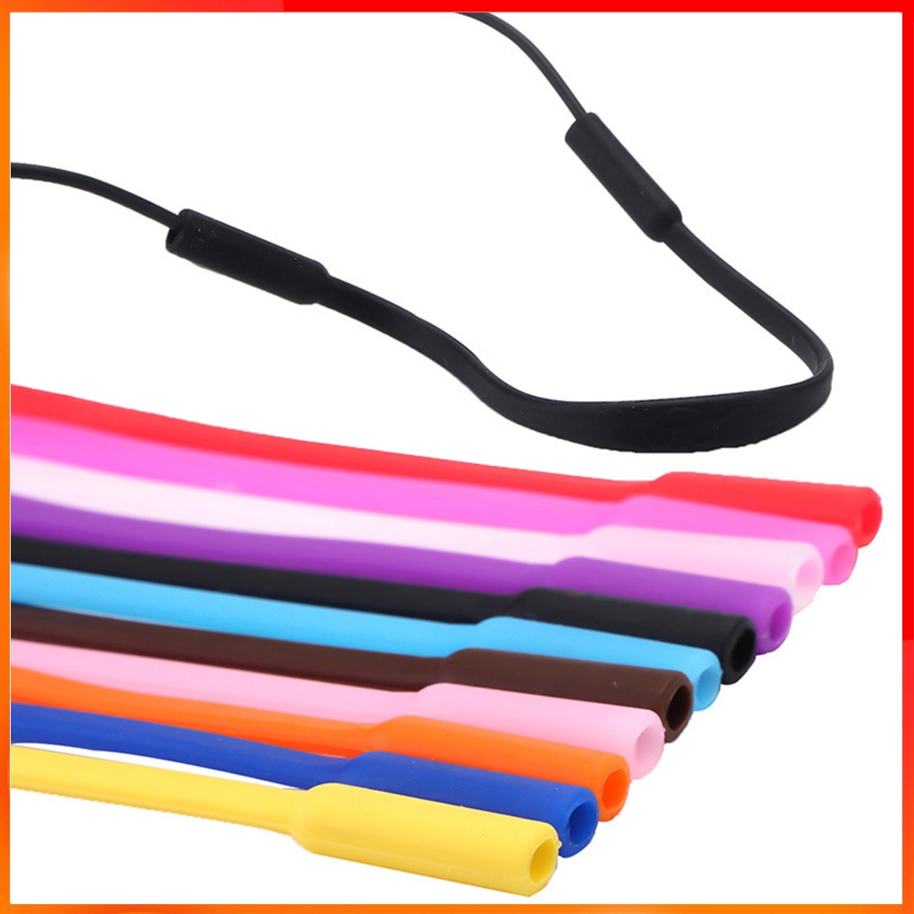 เด็ก ซิลิโคน เชือกแว่นตา กีฬา แว่นตา คงที่ กันลื่น ปลอกกันลื่น เชือกหล่น เด็ก กีฬา วิ่ง แว่นตา ป้องกันการหล่น