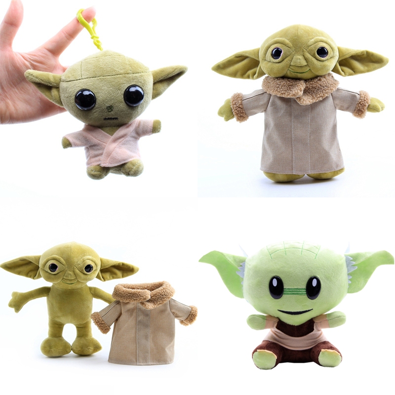 พวงกุญแจตุ๊กตาฟิกเกอร์ Star Wars Mandalorian Yoda แบบนิ่ม ขนาด 11-30 ซม. เหมาะกับของขวัญวันเกิด คริสต์มาส สําหรับเด็ก