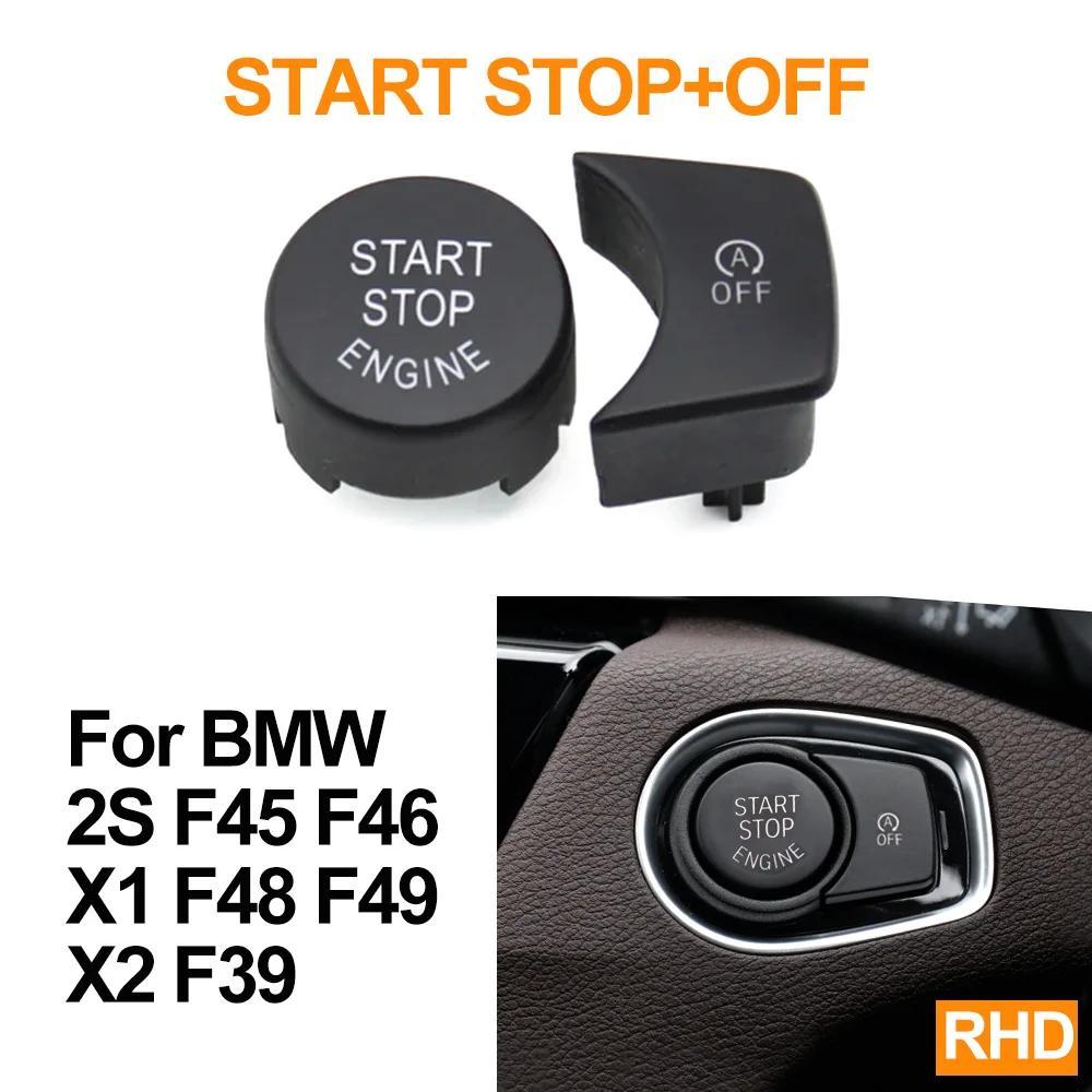 Rhd ฝาครอบปุ่มกดสวิตช์สตาร์ทเครื่องยนต์ สําหรับ BMW X1 X2 2 Series F48 F49 F39 F45 F46 61319289135 61319289136