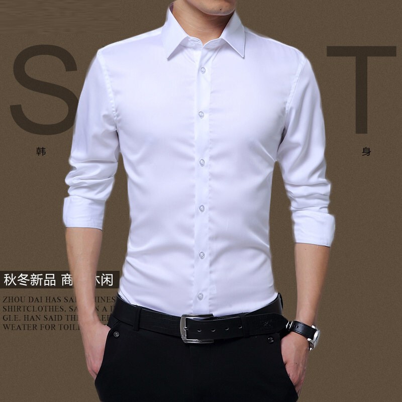 Chaogongfang เสื้อเบลเซอร์ แขนยาว สีขาว สไตล์ธุรกิจ สําหรับผู้ชาย