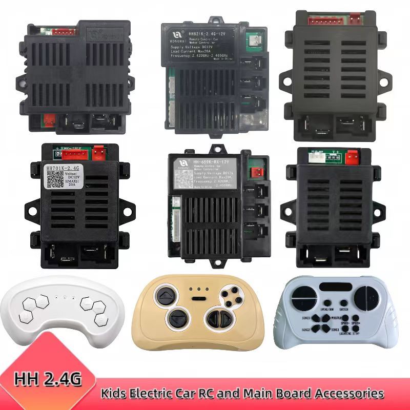เมนบอร์ดรีโมตคอนโทรล และตัวรับสัญญาณ บลูทูธ 2.4G อุปกรณ์เสริมรถยนต์ สําหรับเด็ก HH677K HH701K HH707K