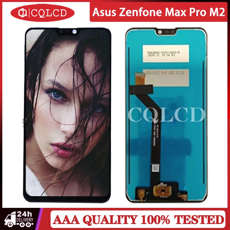 ชุดประกอบหน้าจอสัมผัส LCD สําหรับ Asus Zenfone Max Pro ( M2 ) LCD ZB630KL ZB631KL