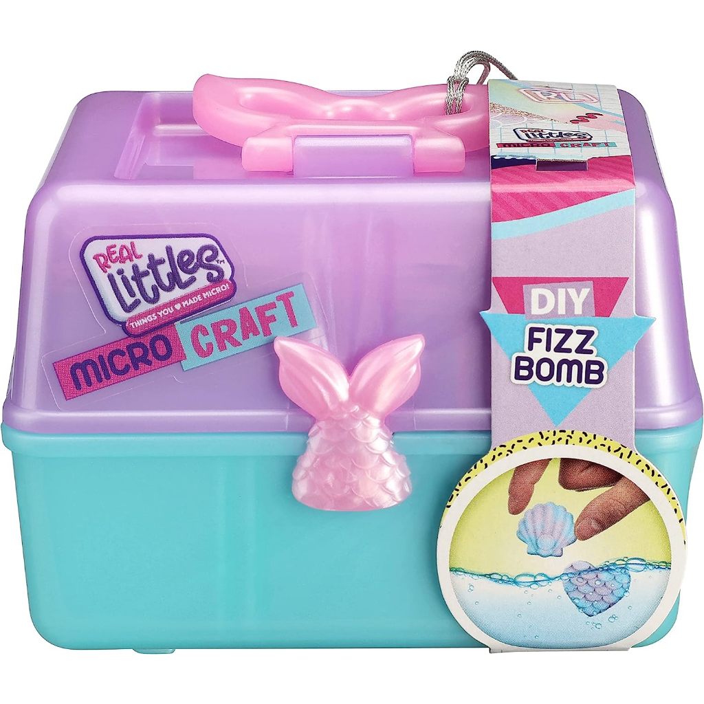Real Littles Shopkins Micro Craft Series 6 Fizz Bomb Project Pack กระเป๋า Shopkins Micro Craft Series 6 Fizz Bomb ขนาดเล็ก