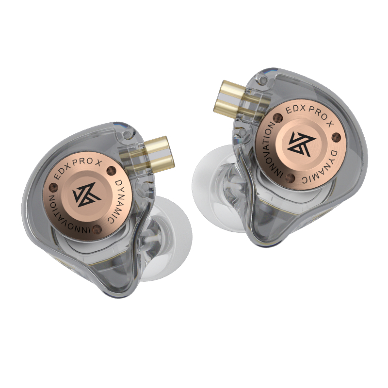 Kz edx pro X Ultra Linear หูฟังอินเอียร์ ไดนามิก Hi-Fi Bass Mic Control Game Earbuds อัพเกรด edx pro