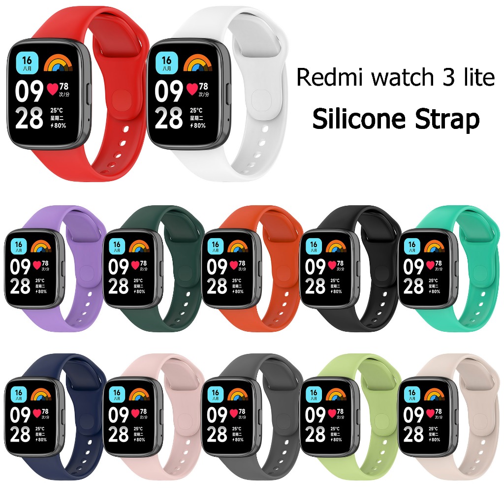 สายนาฬิกาข้อมือ แบบเปลี่ยน สําหรับ Xiaomi Redmi Watch 3 Redmi Watch 3 Active Lite
