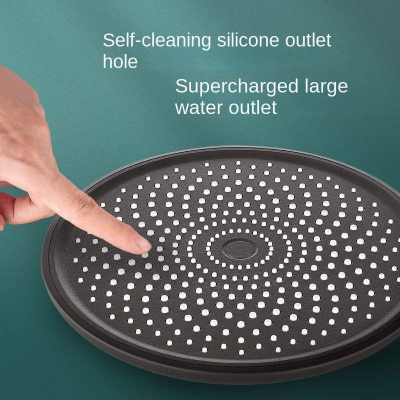 ฝักบัวสเปรย์เหนือศีรษะ, หัวฝักบัว, หัวฝักบัวแบบตายตัว, หัวฝักบัวขนาด 23 ซม., หัวฝักบัว, หัวฝักบัวแบบมีแรงดัน