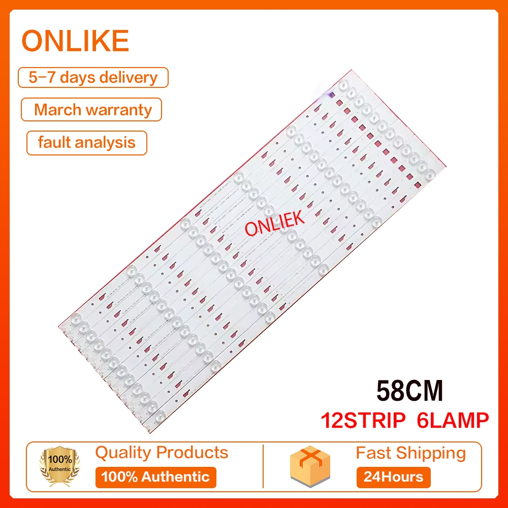 (LAMPU TV) Backlight Th-55cx400k PANASONIC 55 นิ้ว LED TV TH55CX400K 55CX400K TH-55CX400 ta (LAMPU )