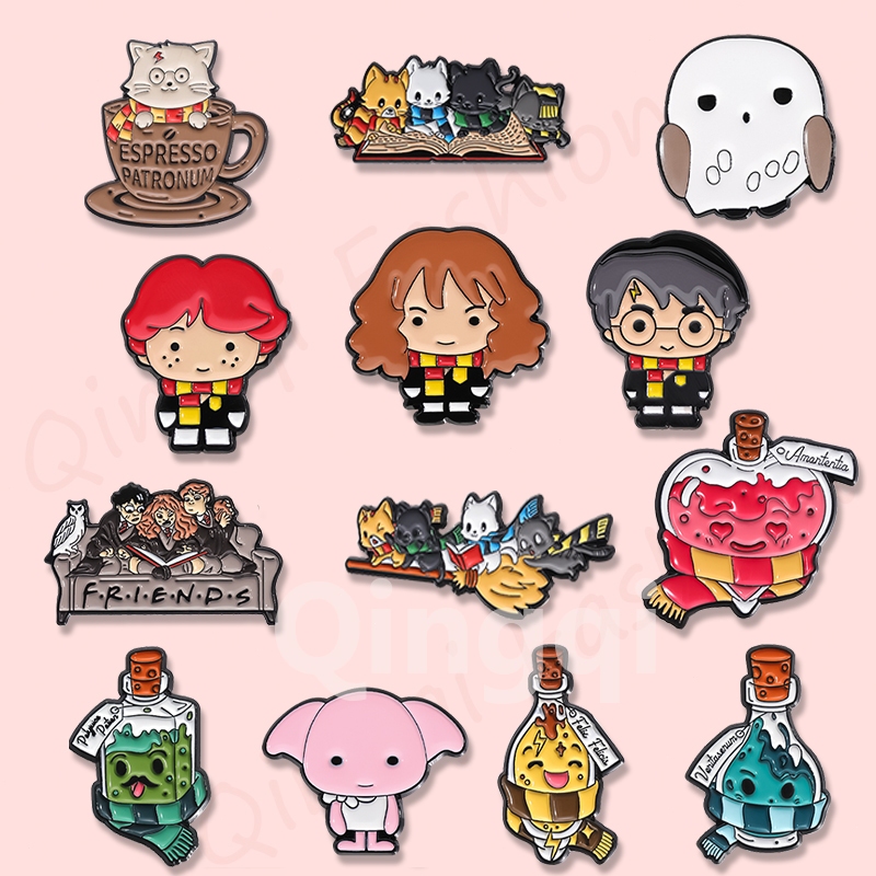 Mysterious Magic Academy เข็มกลัดเคลือบ เครื่องประดับ สําหรับเพื่อน เก็บสะสม