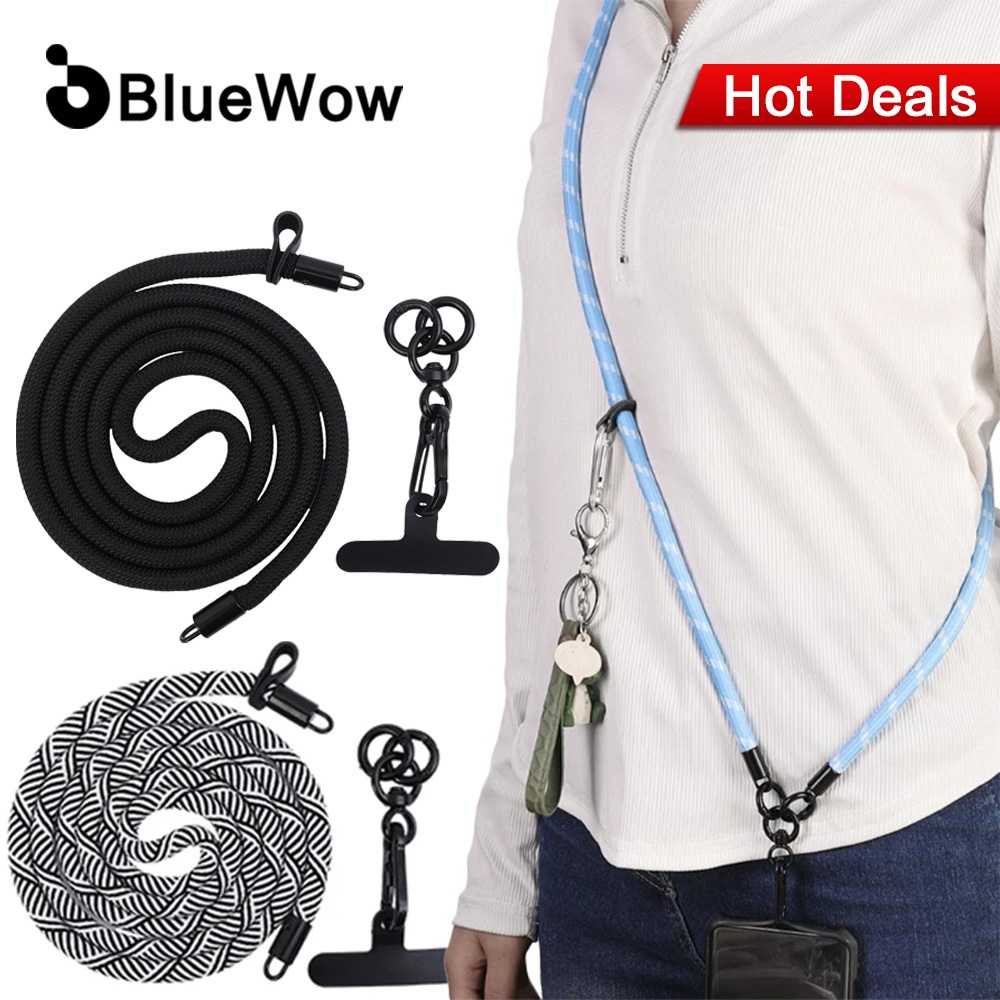 Bluewow สายคล้องคอ ถอดออกได้ ปรับได้ สําหรับโทรศัพท์มือถือ