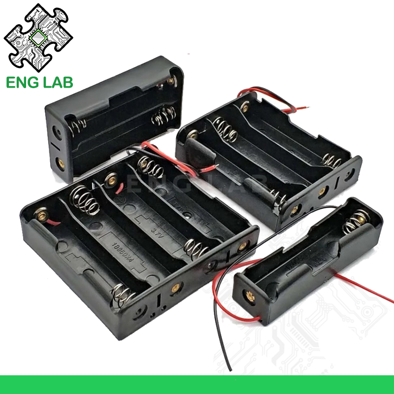 ENGLAB รางถ่าน 18650, 3.7V แบบต่ออนุกรม 1 / 2 / 3 / 4 ก้อน