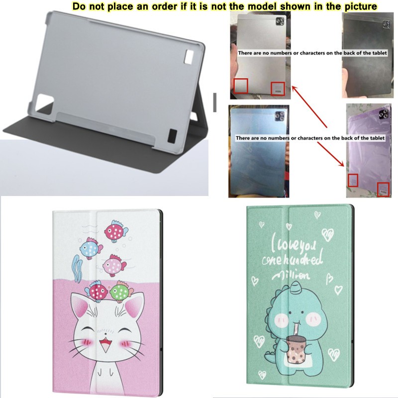 For 10-in Universal Tablet PC Casing Android 10.1 11.0 11.6-inch Tab (25x16cm) PU Leather Case Flip 