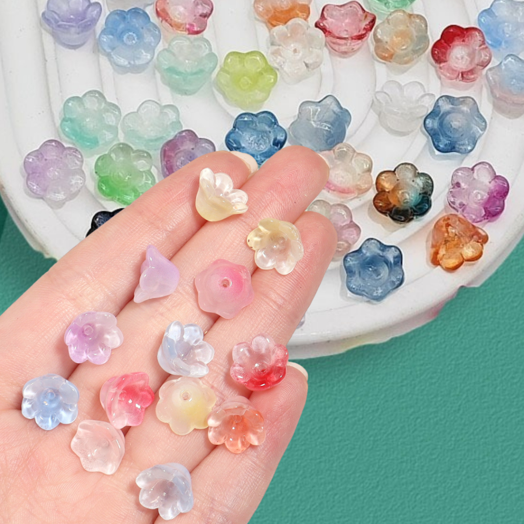 ลูกปัดแก้ว คุณภาพสูง สําหรับทําเครื่องประดับ สร้อยคอ สร้อยข้อมือ DIY