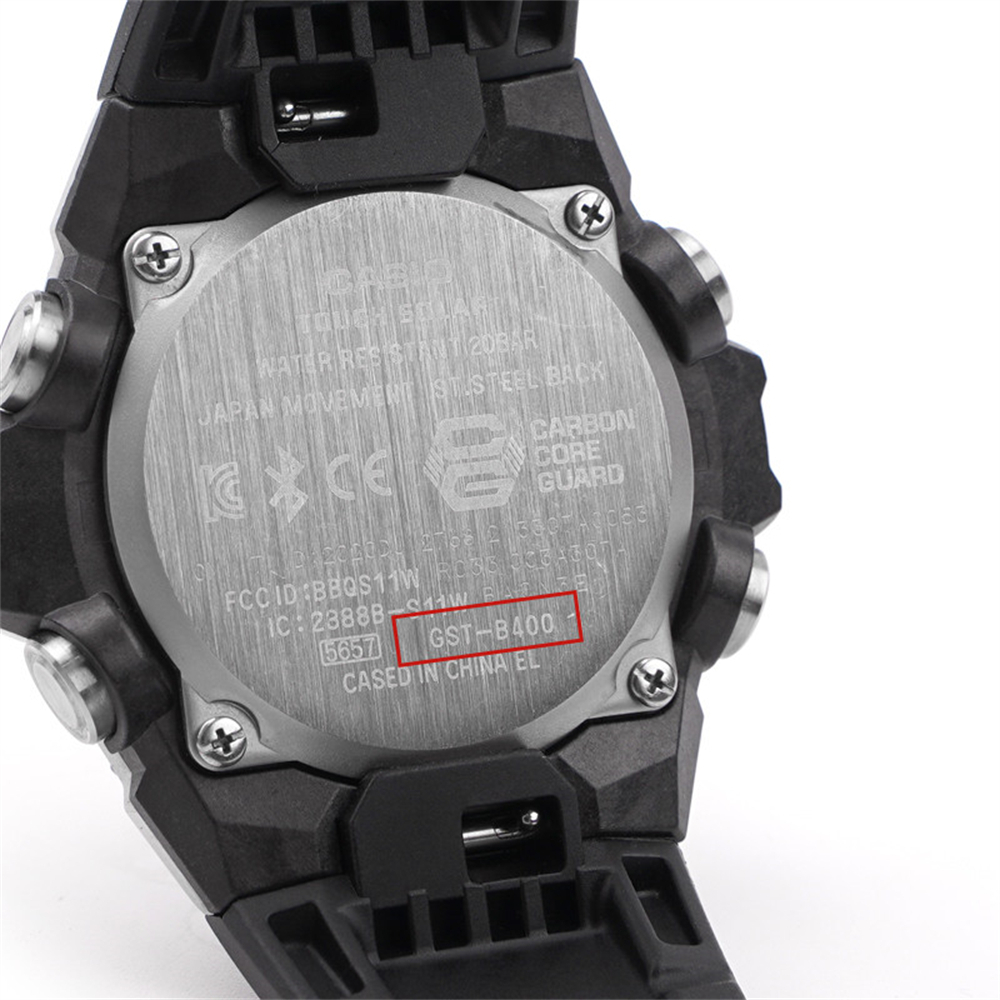 สายนาฬิกาข้อมือเรซิ่น แบบเปลี่ยน สําหรับ Casio G-Shock GST-B400 ราคา ถูกที่สุด ดีลบีเคเค แกลเลอรีภาพที่ 9