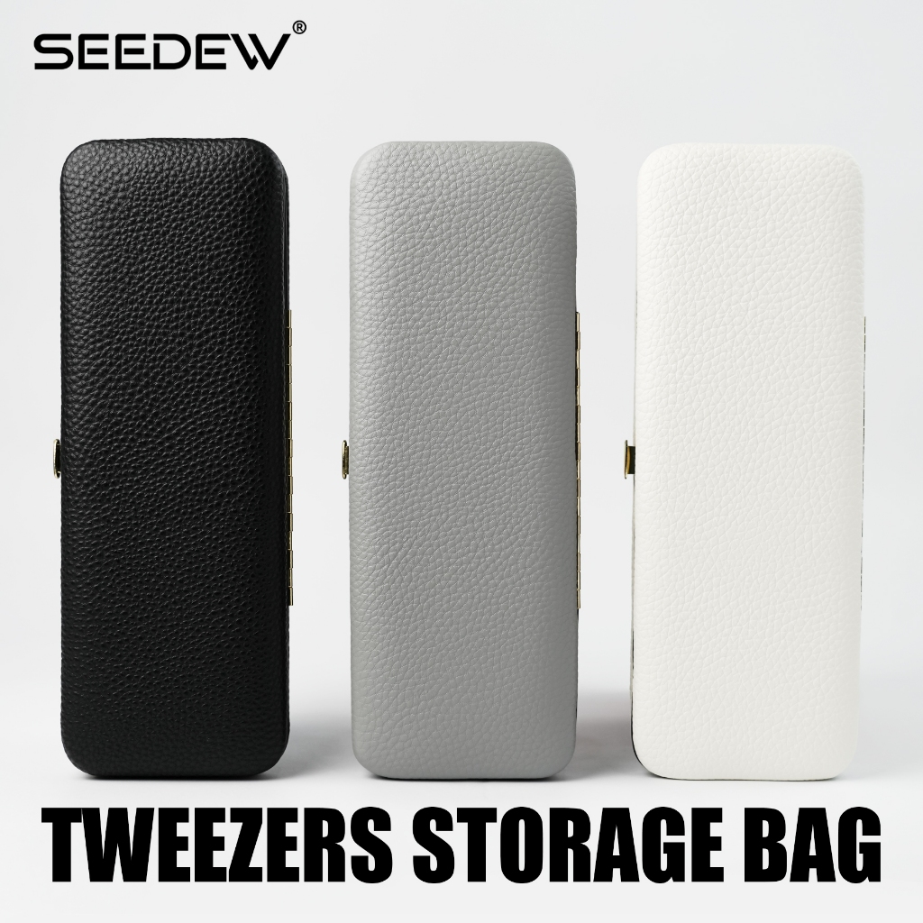 Seedew ต่อขนตา กล่องเก็บแหนบ Eyelash Extension Professional แต่งหน้าเครื่องมือกรณี