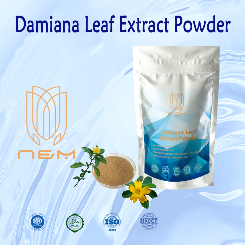 ผงสกัดใบ Damiana/ ชายที่เป็นประโยชน์/Kosher&HALAL Certified