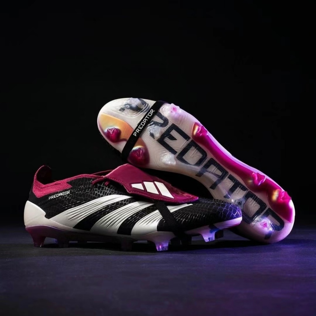 Predator 30th Anniversary Limited Edition 2024 ใหม่ Anti slip ทนทานรองเท้าฟุตบอลชาย FG 39-45