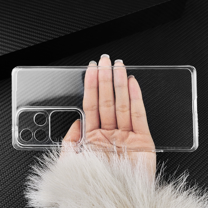 สําหรับ vivoV30 vivo V30 Pro V30Pro 5G บาง คริสตัล ใส นิ่ม TPU เคสด้านหลัง ป้องกัน ผิว กล้อง เคสป้องกัน