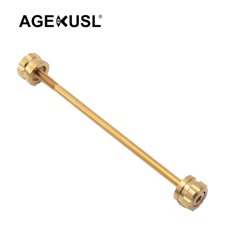 Agekusl แกนปลดดุมล้อจักรยาน ไทเทเนียมอัลลอย แบบปลดเร็ว 74 100 112 130 135 มม. สําหรับจักรยานพับได้ Brompton Dahon ราคา ถูกที่สุด ดีลบีเคเค แกลเลอรีภาพที่ 9
