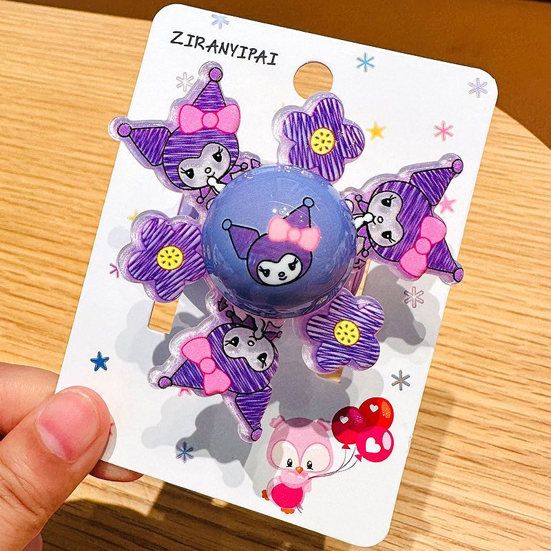 นาฬิกาข้อมือ หน้าปัดเรืองแสง ลายการ์ตูน Kuromi Frozen Melody น่ารัก สําหรับเด็ก