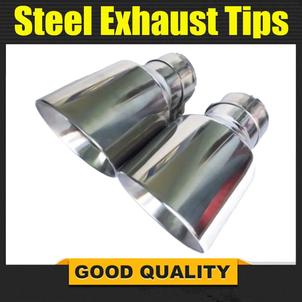 ท่อไอเสียรถยนต์ ท่อไอเสียสแตนเลส ทรงกลม 1 ชิ้น