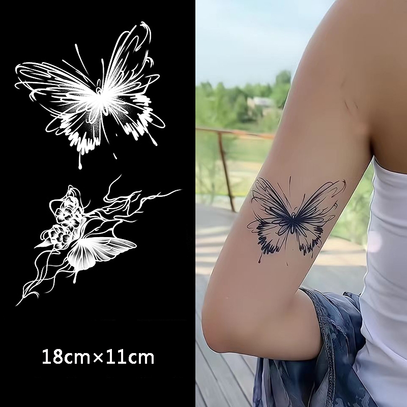 【COCO Magic tattoo】สติกเกอร์รอยสักชั่วคราว กึ่งถาวร กันน้ํา ติดทนนาน 15 วัน 18 ซม.*11 ซม.