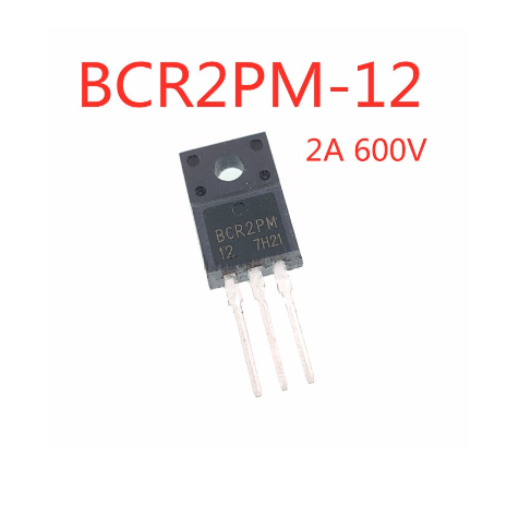 2 ชิ้น BCR2PM TO-220F BCR2PM-12 BCR2PM-14L BCR2PM14L 2A 600V 700V ทรานซิสเตอร์ SCR