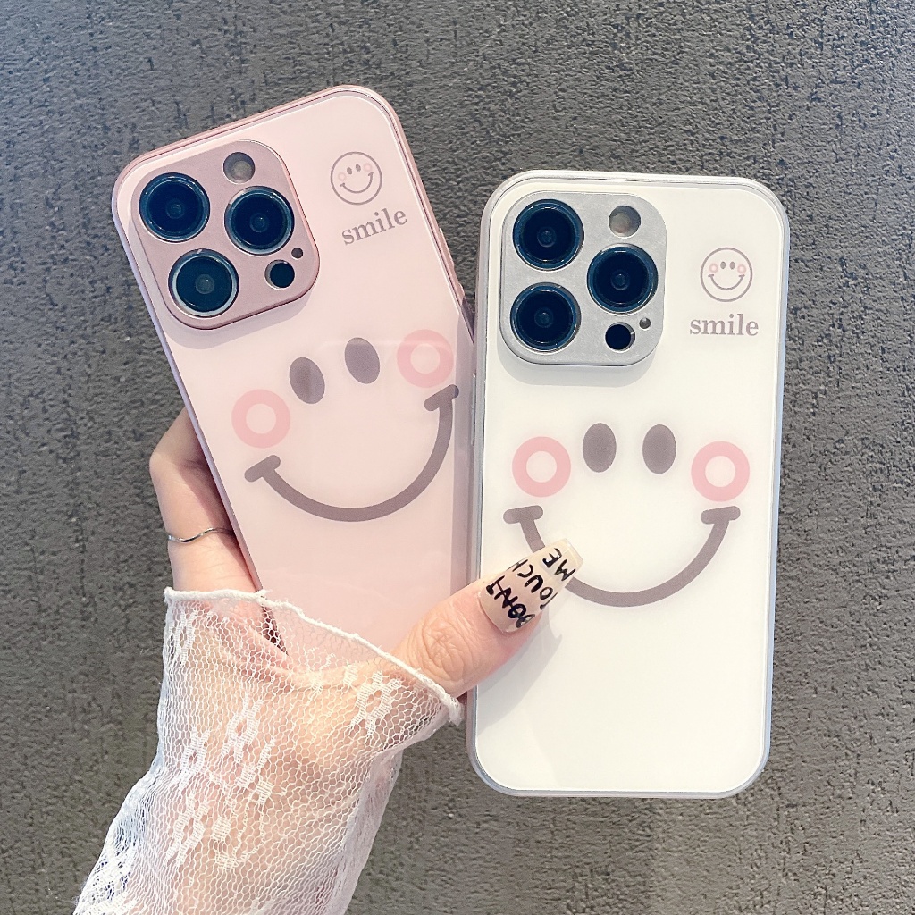 Simple น่ารัก Hello Kitty กระจกนิรภัย Samsung Galaxy s24fe NOTE8 NOTE9 NOTE10 plus NOTE20 ultra S9 S8 s24 s10 s20 fe s21 plus s22 s23 ultra 5G ปลอก