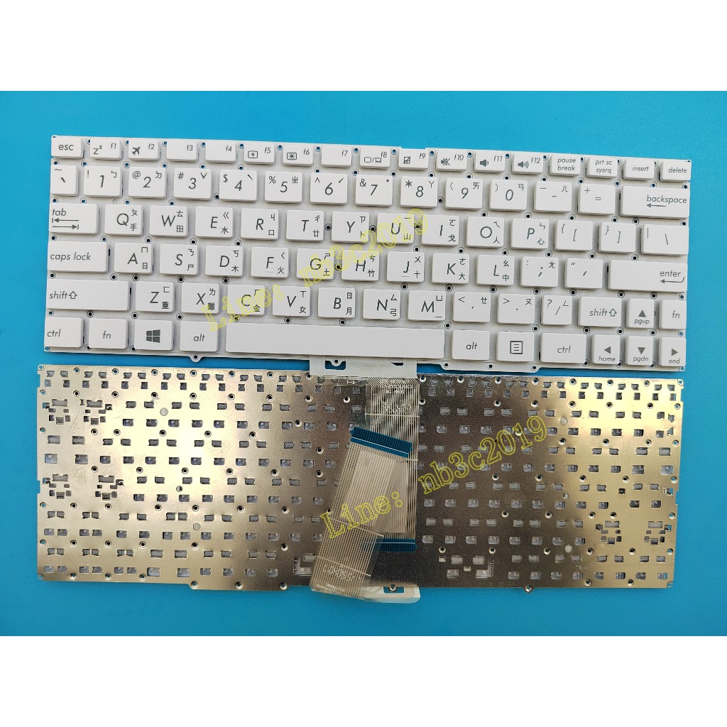 คีย์บอร์ด แบบดั้งเดิม สไตล์จีน สําหรับโน๊ตบุ๊ค Asus รุ่น T100H T100HA