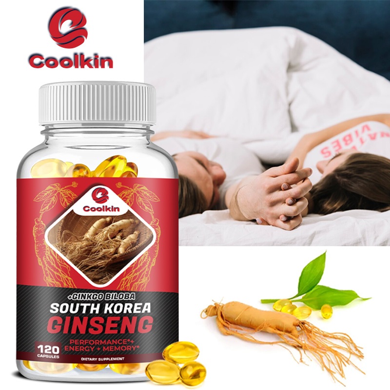 【Coolkin】สารสกัดจากโสม - รองรับพลังงานและความแข็งแรง - เหมาะสําหรับผู้ชายและผู้หญิง
