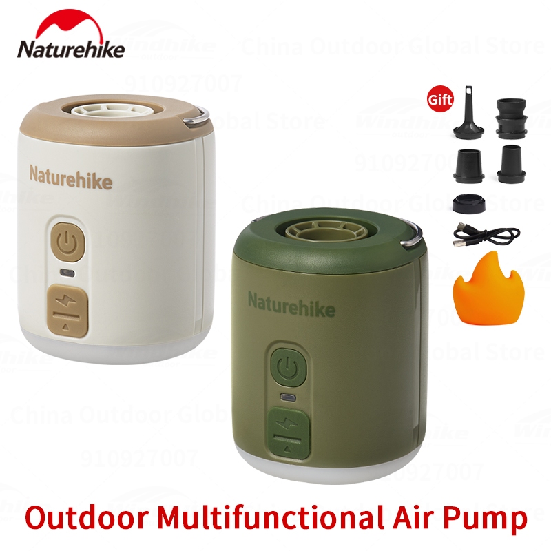 Naturehike เครื่องปั๊มลมไฟฟ้า ขนาดเล็ก 102 กรัม แบบพกพา อเนกประสงค์ สําหรับตั้งแคมป์ เต็นท์