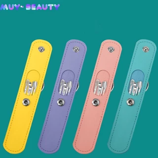 ชุดเครื่องมือทําความสะอาดหู พกพาง่าย สีชมพู ม่วง เหลือง เขียว ดํา 6 ชิ้น