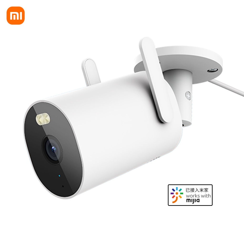Xiaomi กล้องกลางแจ้ง AW300 2K Ultra Clear วิสัยทัศน์กลางคืน เต็มสี อัจฉริยะ IP66 กันฝุ่น และกันน้ํา 